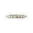White gold alliance ring with diamond 18 karat