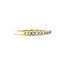 Gold alliance ring with diamond 14 karat