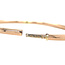 Rosegouden gladde bangle 14 karaat