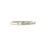 White gold alliance ring with diamond 14 karat