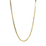 Goldene Fantasie-Kette 70,5 cm 14 Karat