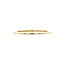 Goldener glatter (Steck-)Ring 18 Karat