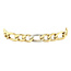 Goldenes Figaro-Armband 19,5 cm 14 Karat
