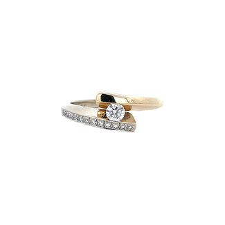 Gouden ring diamant