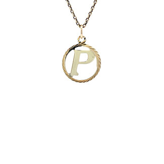 Gouden letter P