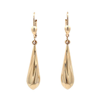Gold earrings