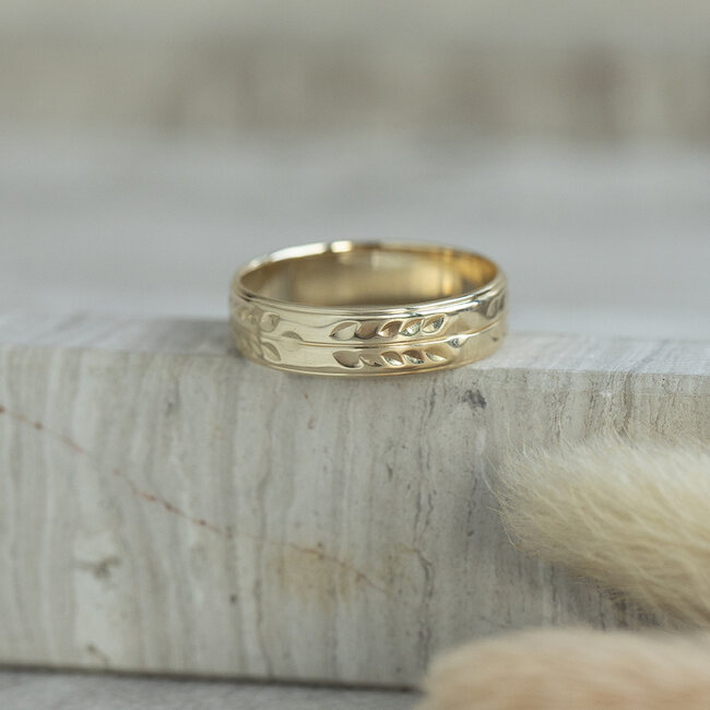 Goldener Ring 14 Karat