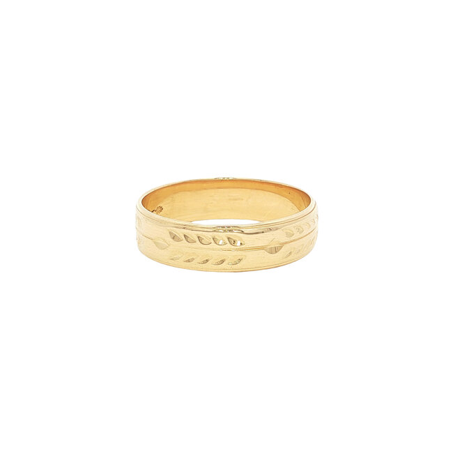 Gouden ring 14 karaat