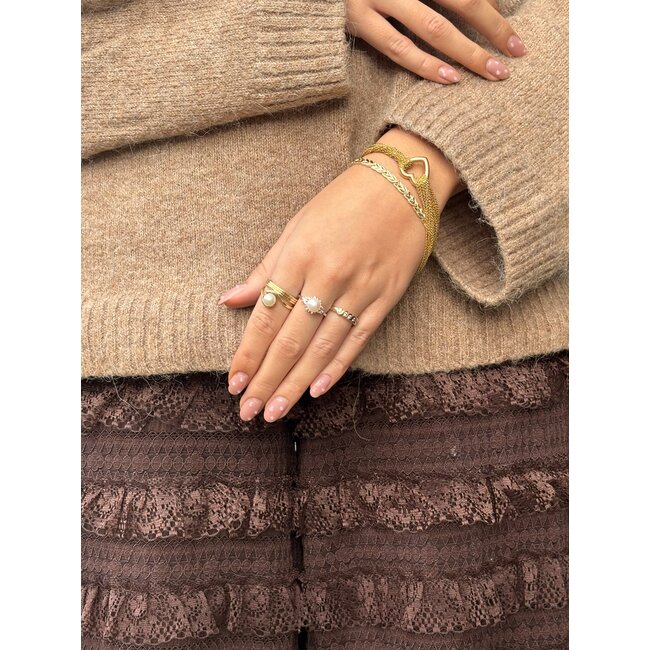 Golden ring 14 karat