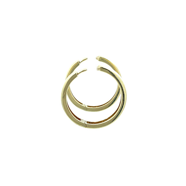 Goldene Ohrringe 14 Karat