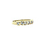Goldener Ring mit Diamant 14 Karat