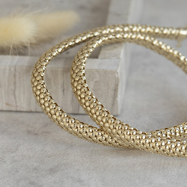 Goldenes Choker 44 cm 14 Karat