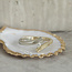 Gold signet ring with diamond 14 karat