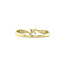 Gold ring with diamond 14 karat