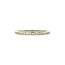 White gold alliance ring with diamond 14 karat