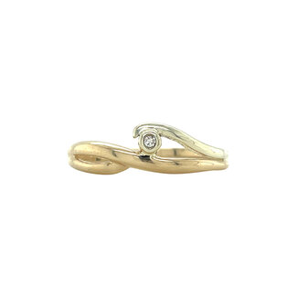 Goldener Ring Diamant