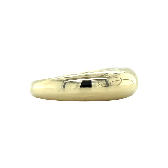 Gold domed ring 14 karat