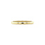 Glatter goldener (Steck-) Ring 14 Karat