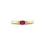 Gold ring with ruby 14 karat
