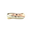 Tricolour gouden trinity ring 14 karaat
