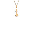 Gold pendant cross 14 karat