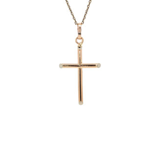 Rose gold cross