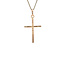 Rosegouden kruis hanger 14 karaat