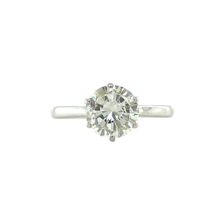 Weißgoldener Ring mit Diamant 1,76 ct.
