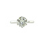 Witgouden solitair ring met diamant 1.76ct. 18 karaat
