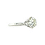 Witgouden solitair ring met diamant 1.76ct. 18 karaat