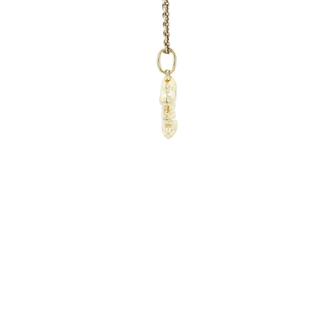 Goldenes Eichhörnchen-Anhänger 14 Karat