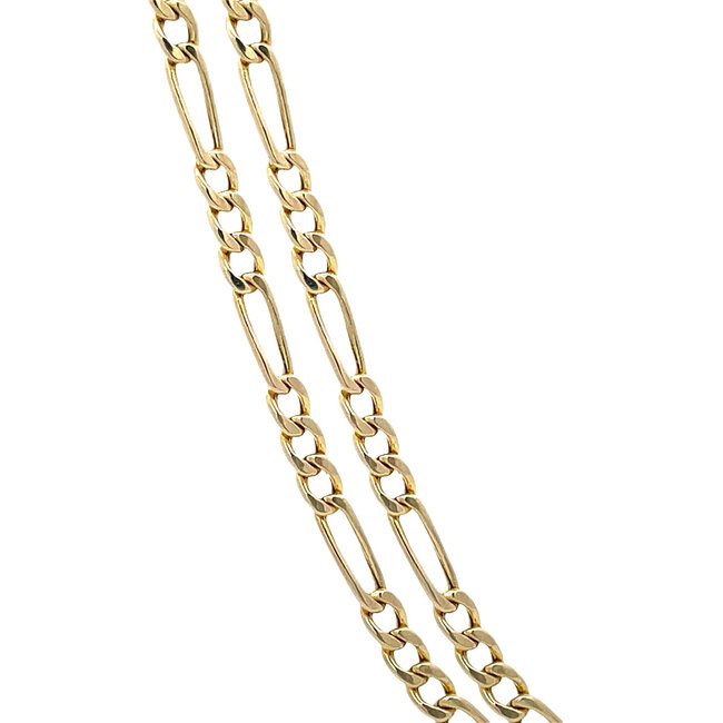 Golden Figaro necklace 81.5 cm 14 karat