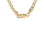 Goldene Figaro-Kette 81,5 cm 14 Karat