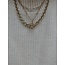 Zilgold Collier 47,5 cm 14 Karat/ 925