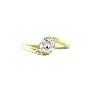 Goldener Ring Diamant