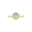 Gouden ring met diamant 18 karaat