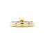 Golden ring with diamond 18 karat