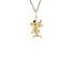 Gold pendant Speedy Gonzales 14 karat