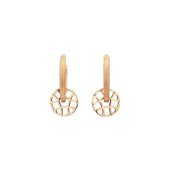 Rose-gold ear jewelry Bron Jewelry 18 karat