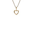 Golden heart pendant 14 karat