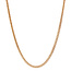Gouden gourmet collier 53 cm 14 karaat