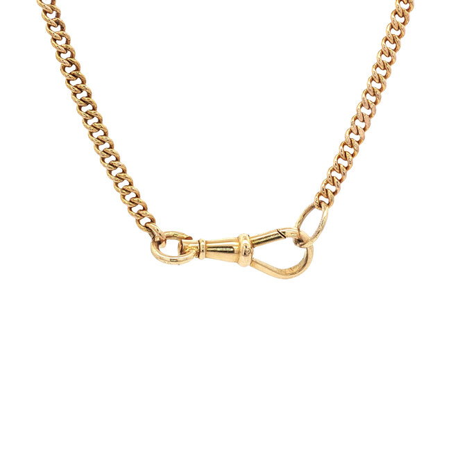 Goldenes Gourmet-Collier 53 cm 14 Karat