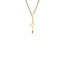 Gold pendant zirconia 14 karat