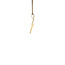 Gouden hanger zirkonia 14 karaat