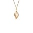 Gold pendant with diamond 14 karat