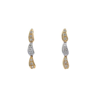 Gold ear jewelry diamond