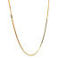 Golden length necklace venetian 60.5 cm 14 karat