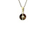 Golden pearl pendant 14 karat