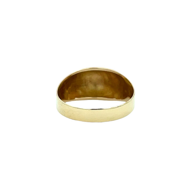 Gouden ballon ring 14 karaat