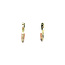 Gold earrings with pearl 14 karat